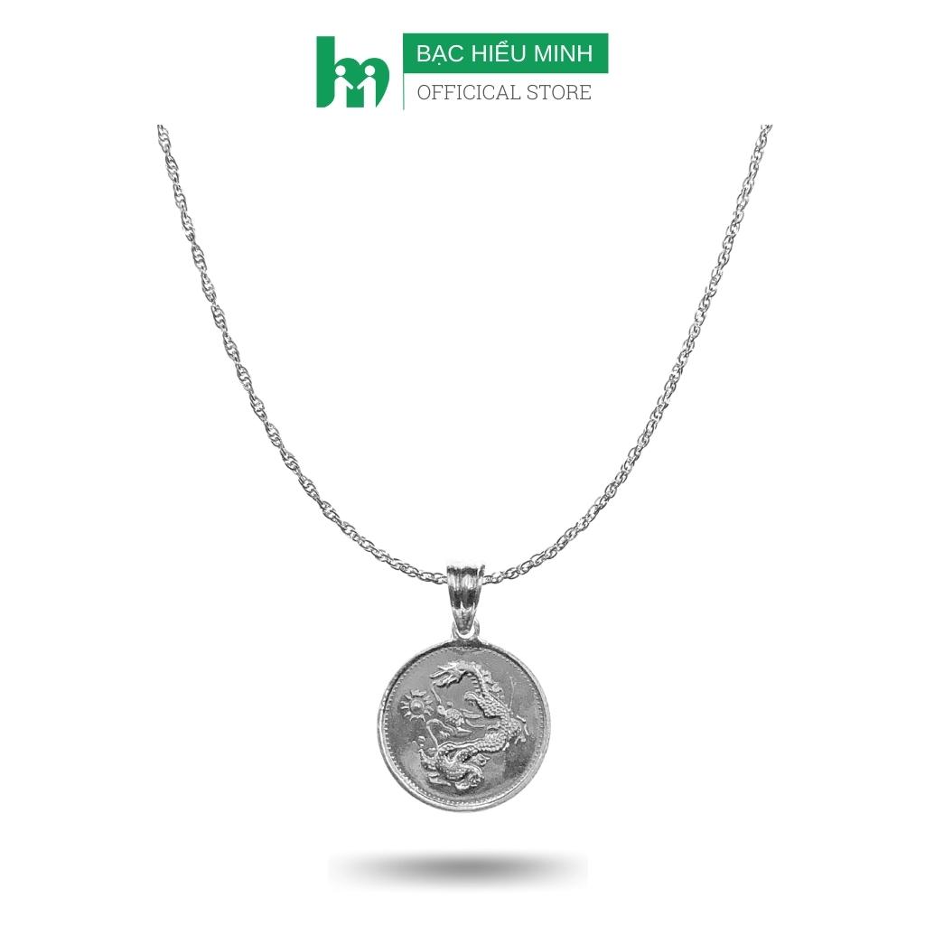 Dây chuyền và mặt dây chuyền trẻ em tuổi thìn bằng bạc ta bạc hiểu minh dte016
