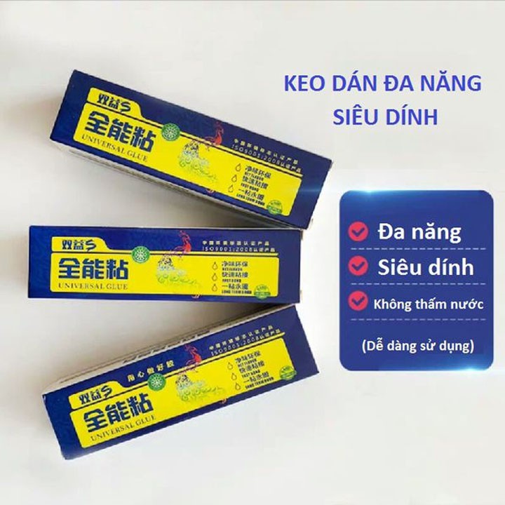 ⛔FREESHIP⛔ Tuýp keo dán siêu dính (LOẠI VỎ XANH)