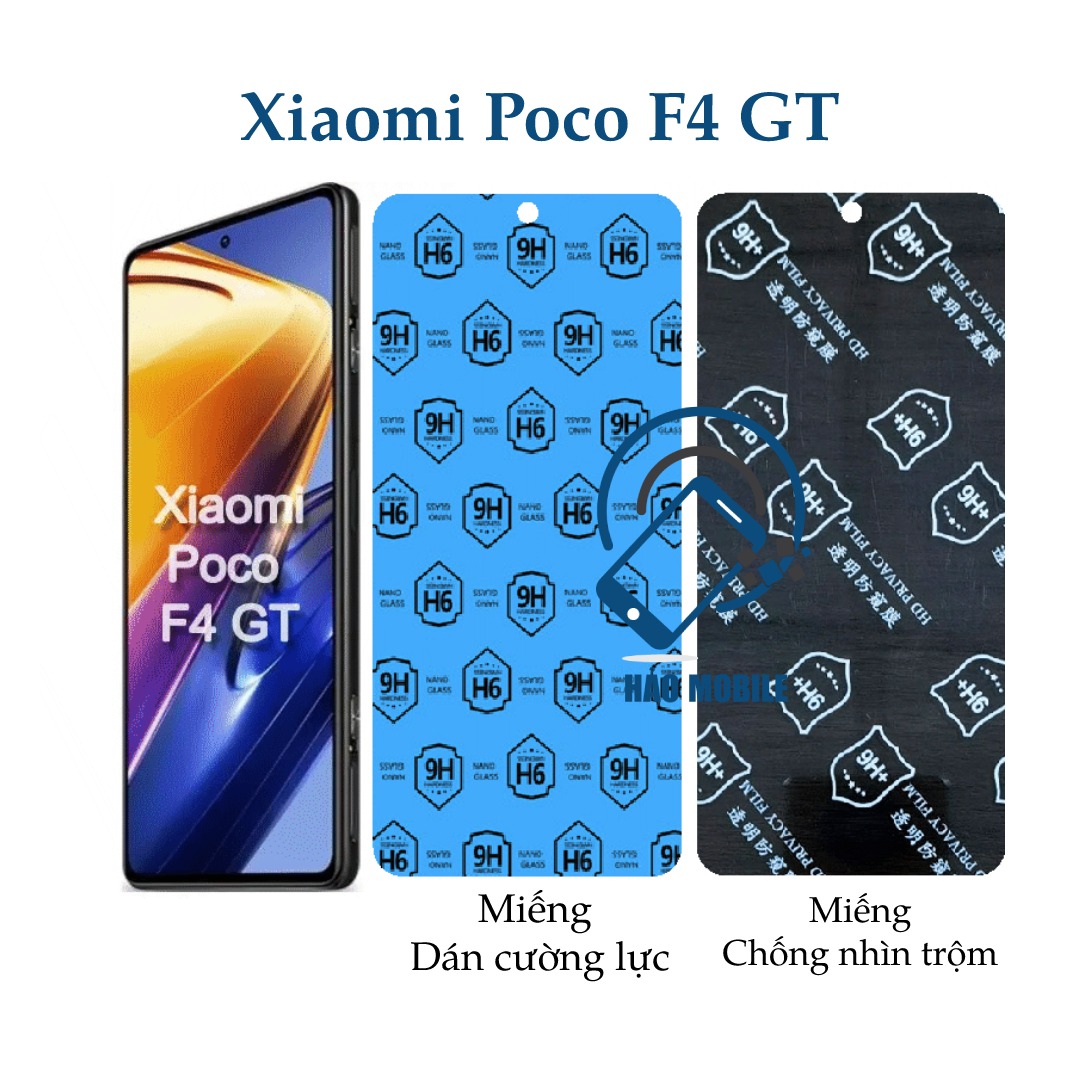 Dán cường lực dẻo nano Xiaomi Poco F4 GT