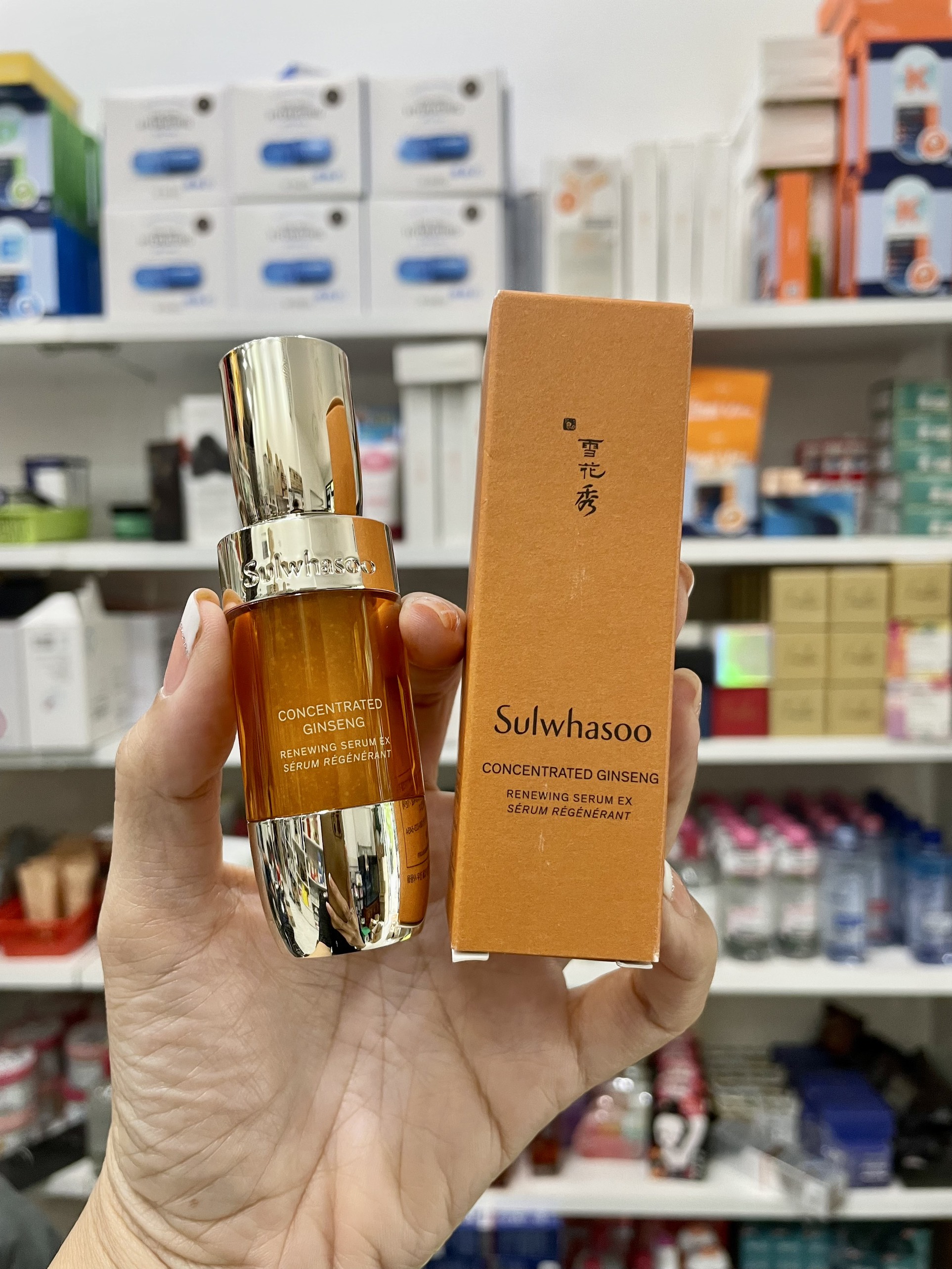 Serum nhân sâm Sulwhasoo concentrated ginseng renewing mini