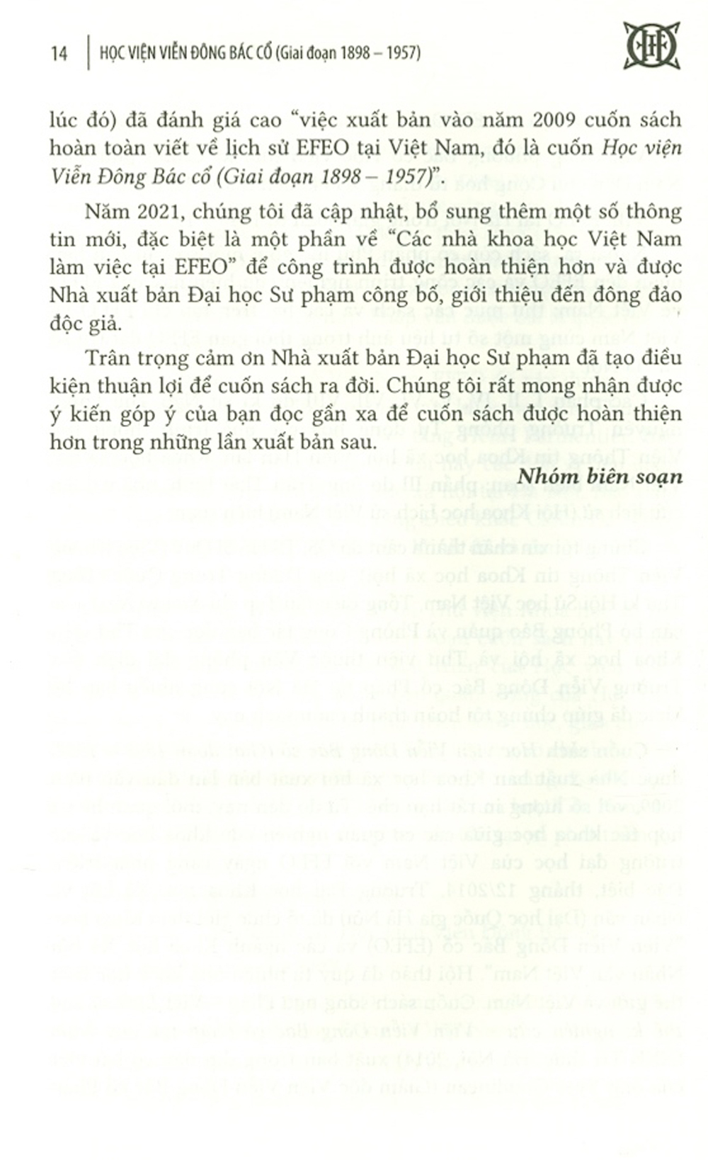 Học Viện Viễn Đông Bác Cổ (Giai Đoạn 1898 - 1957) (bìa cứng)