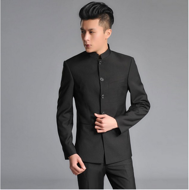 Trang phục áo dài nam trang phục sân khấu kịch trang phục biểu diễn trang phục học sinh trung hoa dân quốc trang phục ngày 4 tháng 5 nam thanh niên cổ áo đ