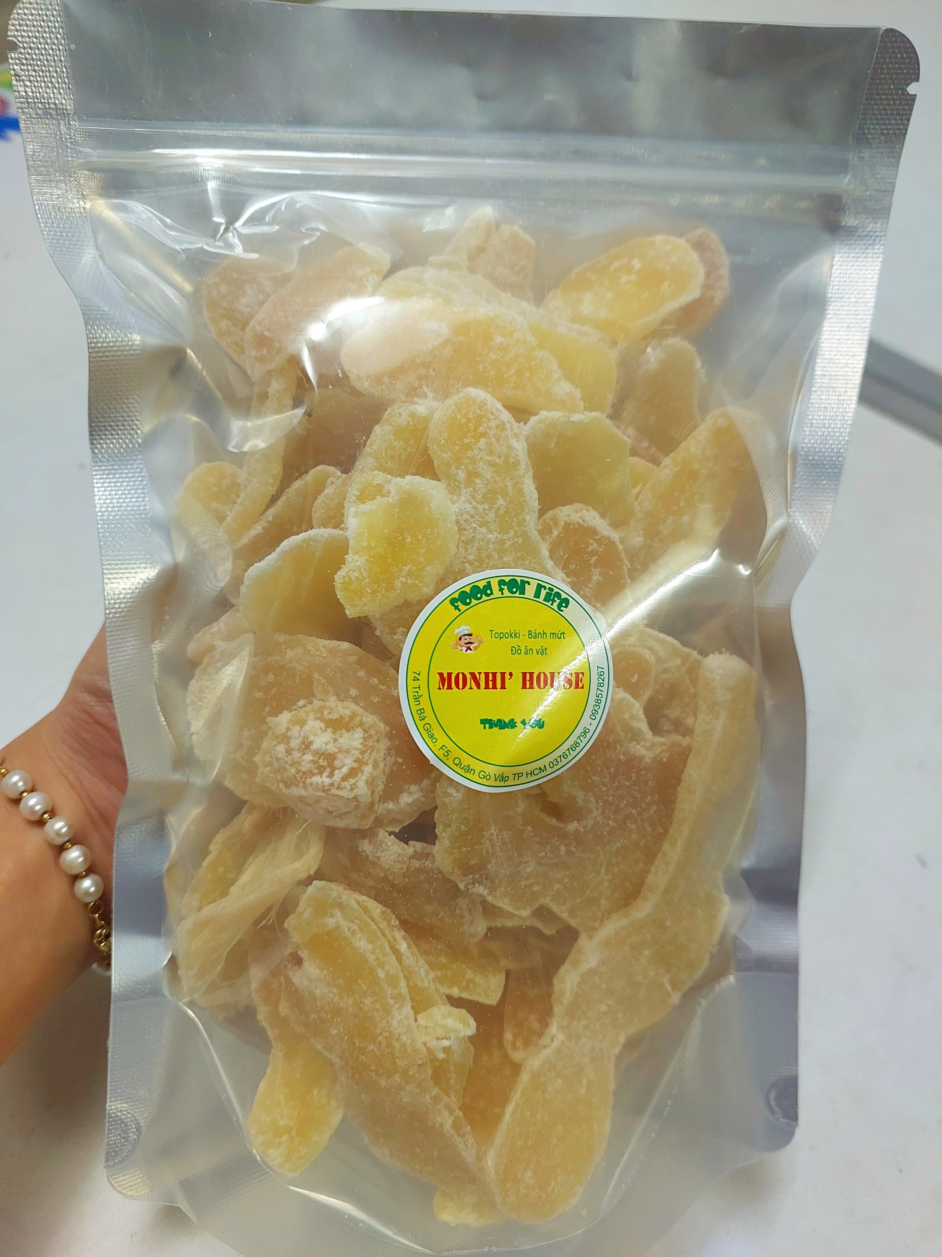 1kg Mứt Gừng Ngon_Monhi_Food