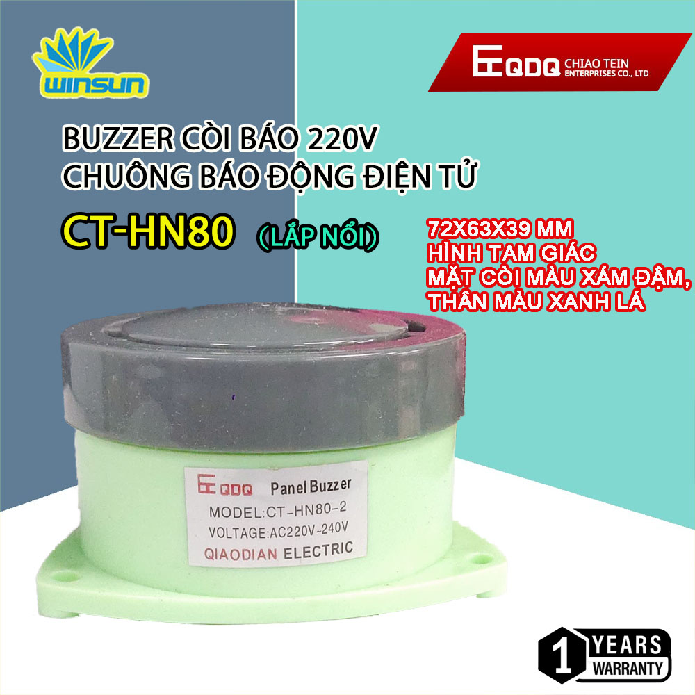 Còi báo 220V Chuông báo động điện tử