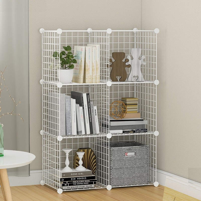 Tấm lưới sắt đe lắp ghép (đen hoặc trắng)-Tặng chốt (Giá 1 tấm lười)