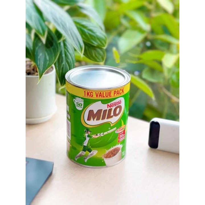 Sữa Bột Milo Nestle Value Pack Úc 1000g
