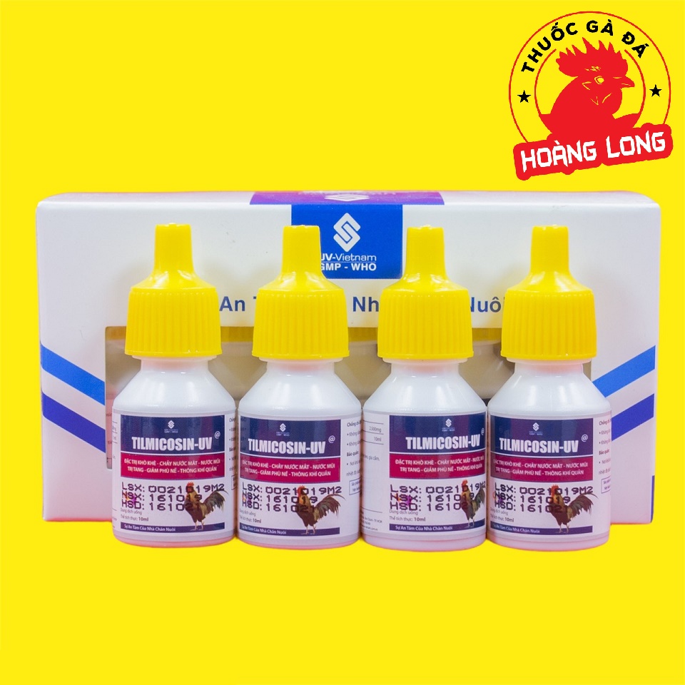TILMICOSIN - UV khò khè, xỗ mũi 1 LỌ 10 ML