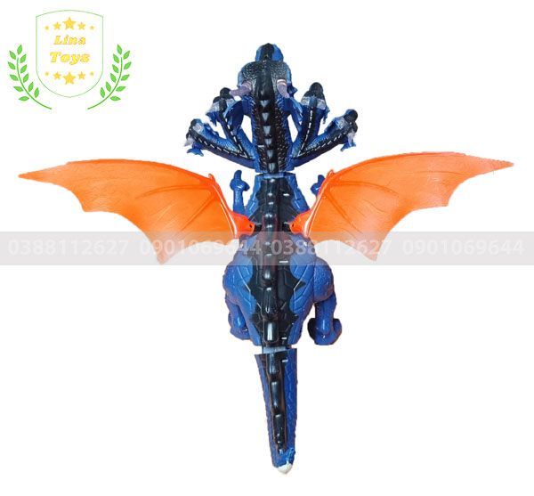 Khủng long đồ chơi 5 đầu