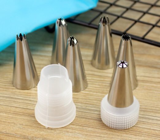 SET 6 ĐUI BẮT KEM KÈM TÚI BẮT KEM SILICON VÀ CHỐT