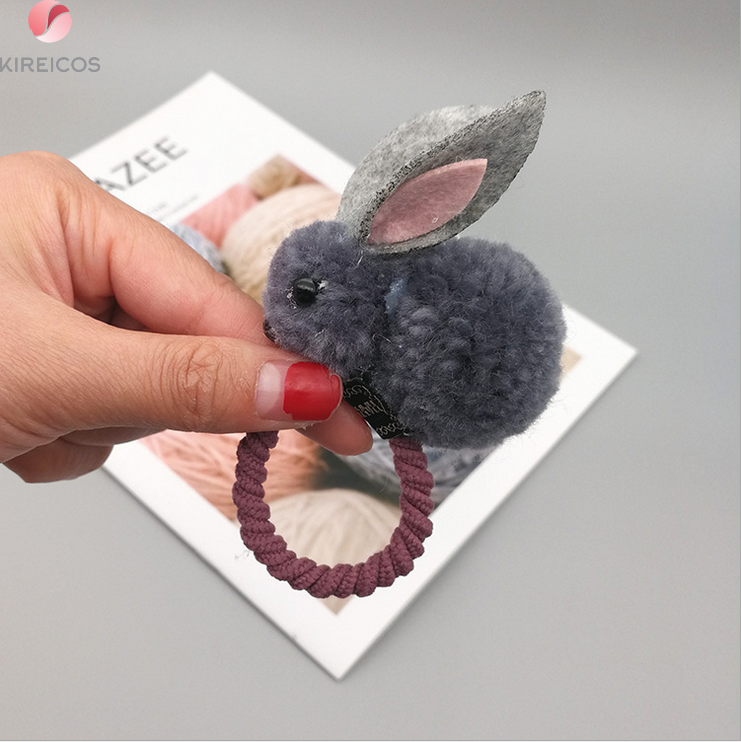[HCM]Cột Tóc Hình Thỏ 3D Xinh Xắn Dễ Thương Cho Bé Gái