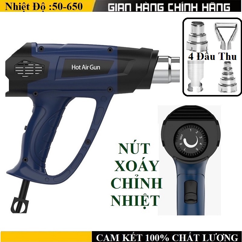 Máy khò nhiệt máy thổi hơi nóng - hữu ích trong công việc như hoà tan vật liệu kết dính chúng lại với nhau hay loại bỏ những vật liệu khi chúng không còn tác dụng nữa