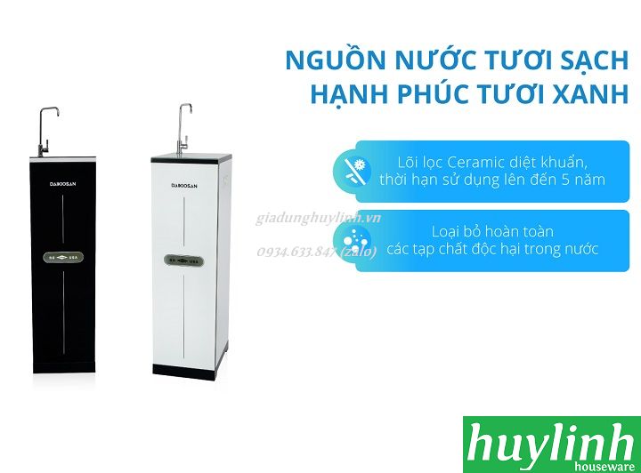 [HCM][Trả góp 0%]Máy lọc nước RO 10 lõi Daikiosan DSW-42010G