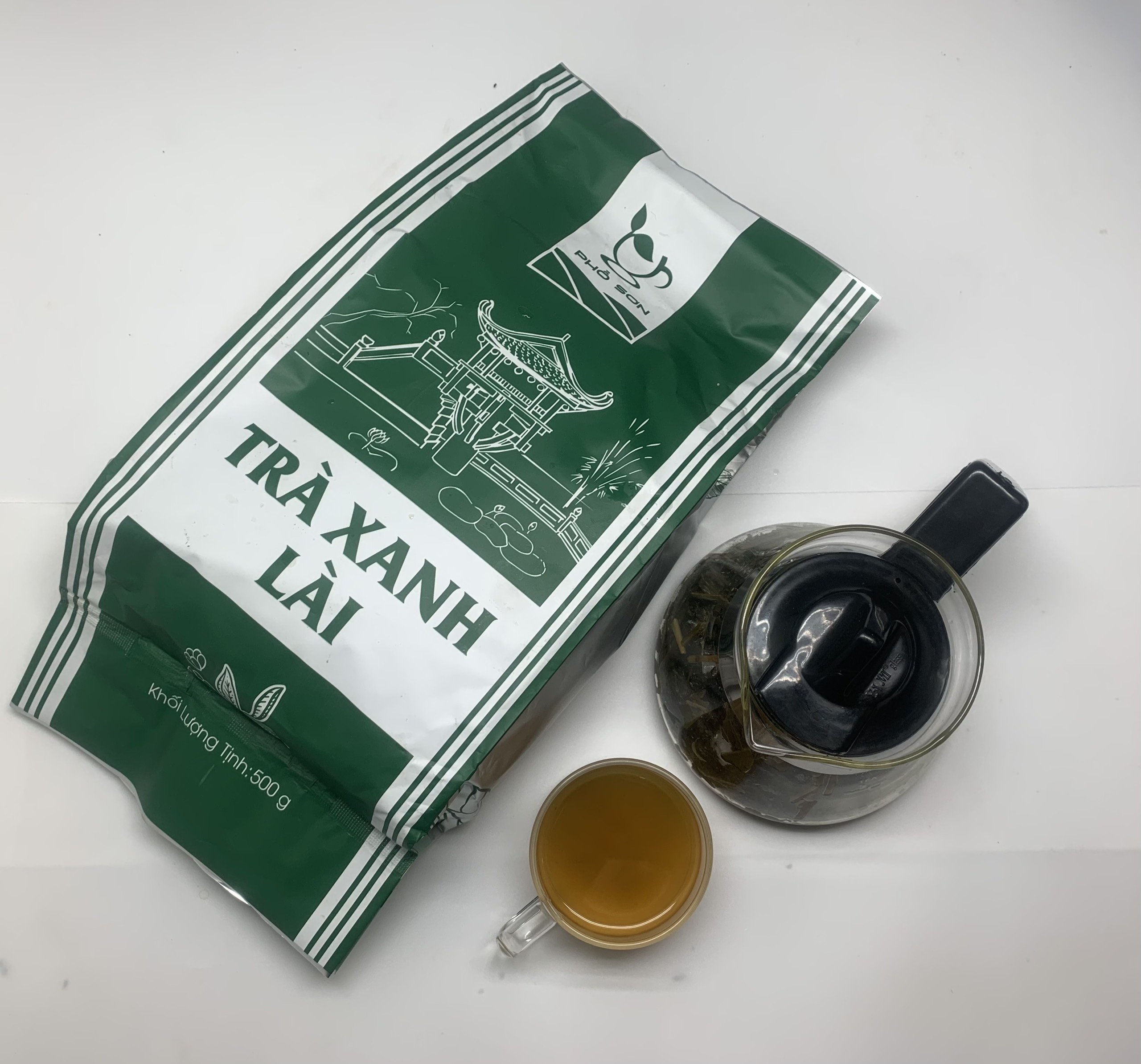 Trà Phổ Sơn 500gr [ Trà đen - Trà xanh lài ]