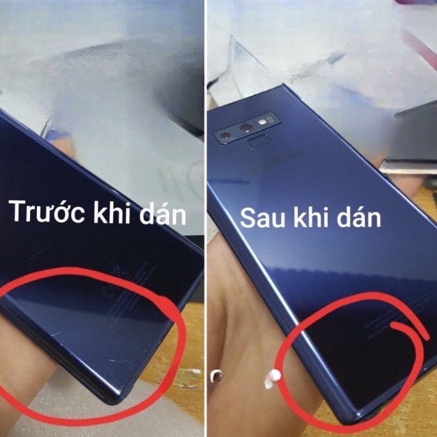 Dán dẻo PPF Samsung S8,S9,S10,S20,S21,S22,Note 8,Note 9,Note10, plus mặt trước full màn hình