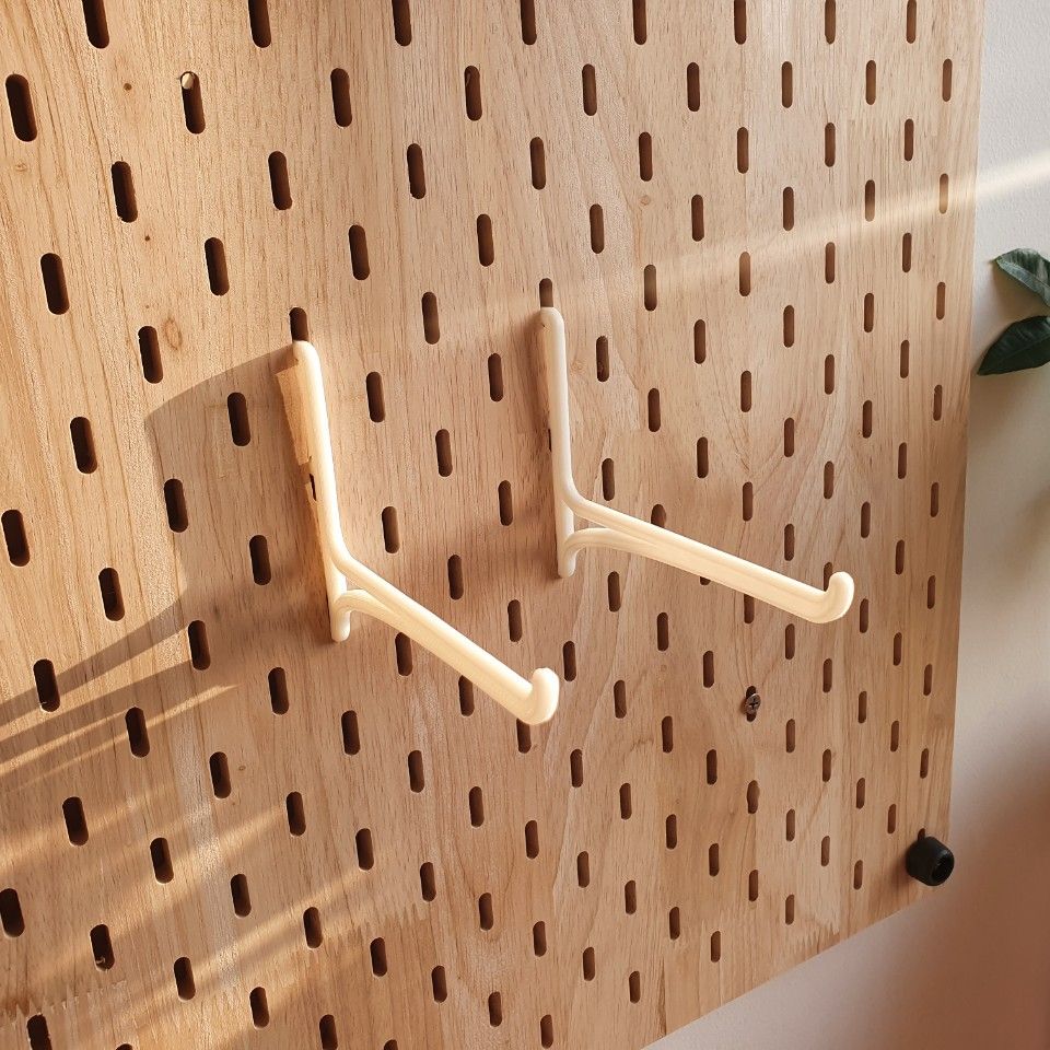 Set 2 móc treo keyboard bảng cài Pegboard