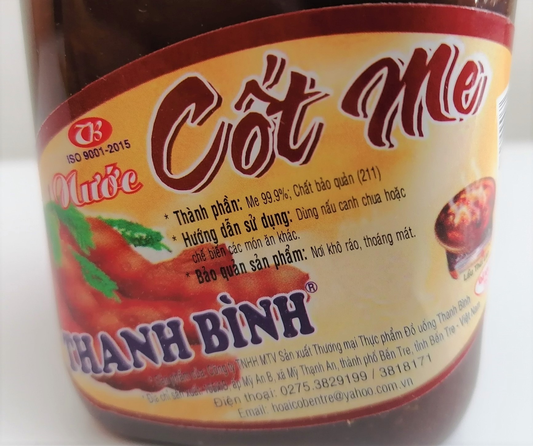 [Hủ nhỏ 250g] NƯỚC CỐT ME [VN] THANH BÌNH Mashed Tamarind Juice