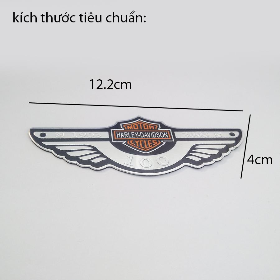 Tem dán Mặt nạ Xe Máy Nhôm nổi CNC - HL 10