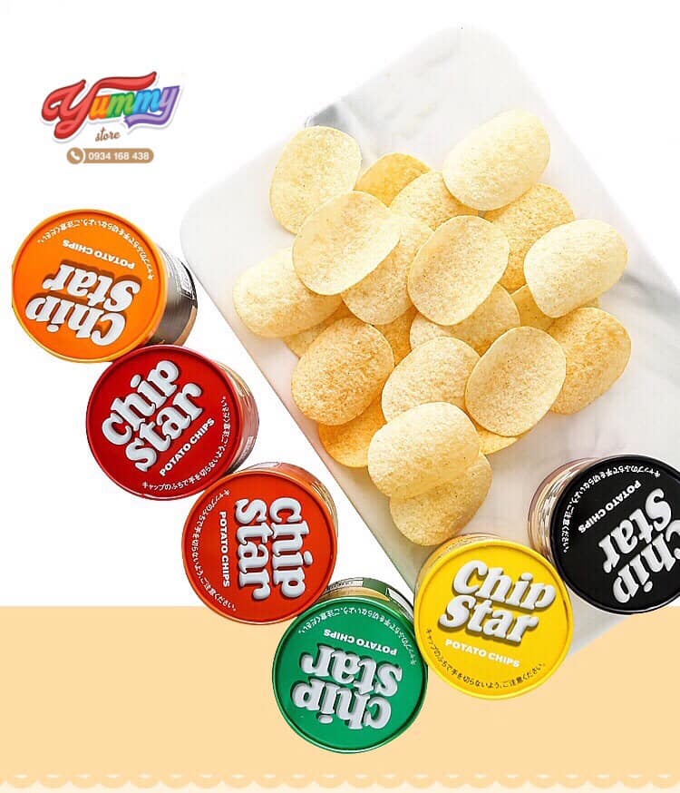Snach Khoai Tây Chip star Nhật Bản