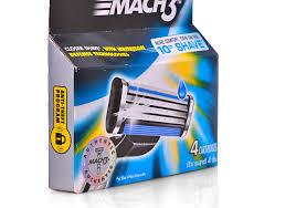 Hộp 4 lưỡi dao cạo râu Gillette Mach 3 Basic
