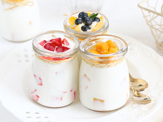 Sét 12 hủ thủy tinh làm sữa chua dễ thương 7 cm - Hũ Yaourt - Hủ thủy tinh làm sữa chua