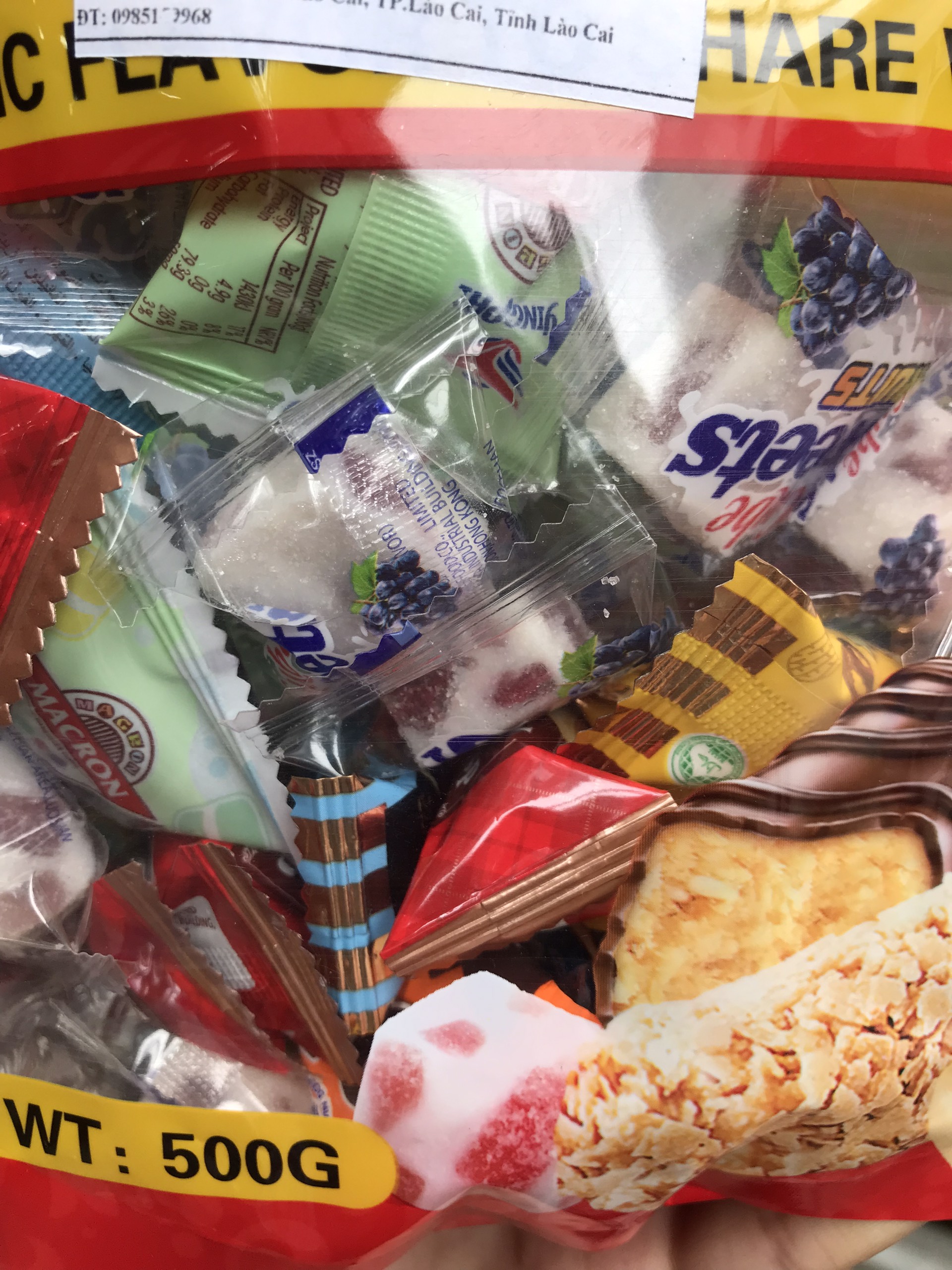 Bánh Kẹo Thập Cẩm Mixed Candy (Gói 500g)