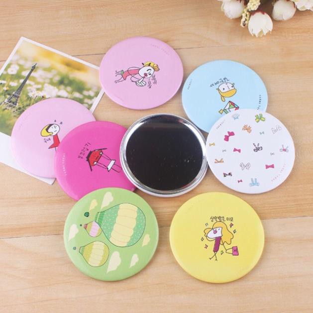 [HCM]Gương cầm tay mini phong cách Hàn Quốc