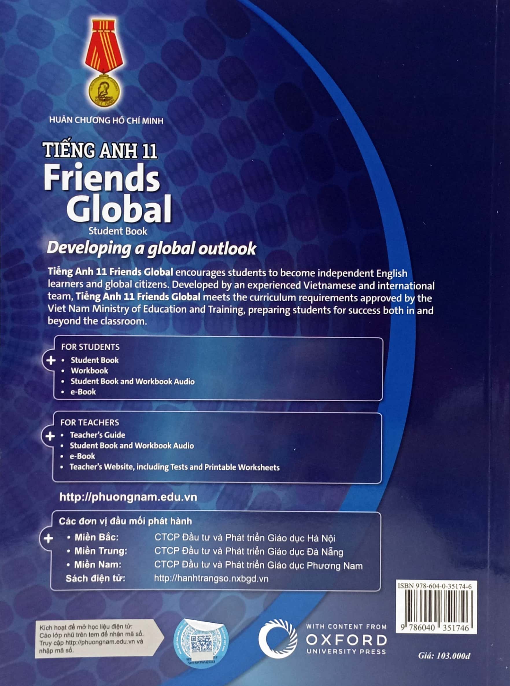 Sách Fahasa - Tiếng Anh 11 Friends Global - Student Book (2023)