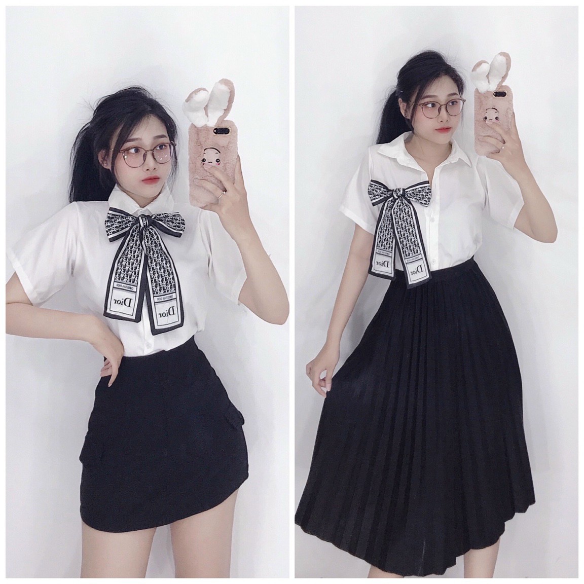 ÁO SƠ MI NƠ TAY NGẮN, THUẬN NGUYỄN
