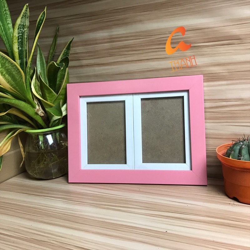 [HCM]Khung hình đôi để bàn (bỏ 2 ảnh 10x15)