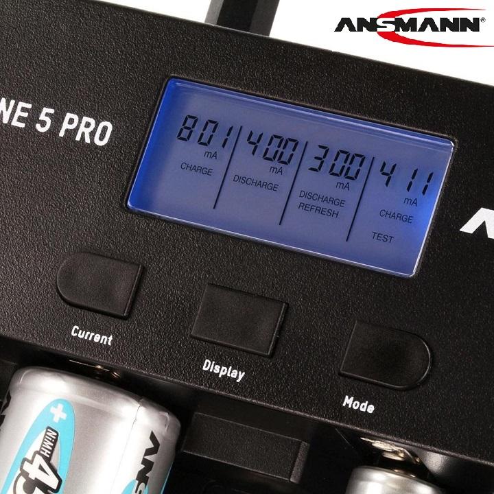 Bộ sạc pin thông minh Ansmann Powerline 5 Pro