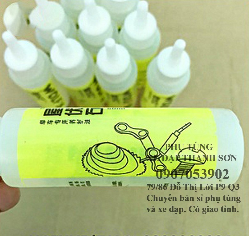 Dầu tra xích xe đạp thể thao