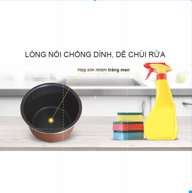 Nồi cơm điện Sharp KS-A08V-WH, KS-A08V-RD 0.72 lít (Hàng chính hãng, Nấu cơm nhanh, Thiết kế độc đáo)