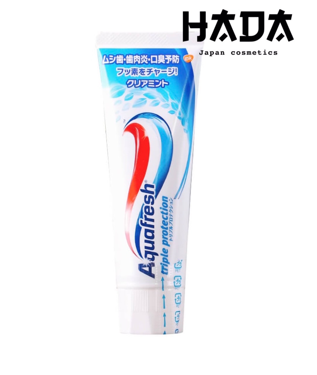 Kem đánh răng Aquafresh Nhật Bản 160g - HADACOSMETIC