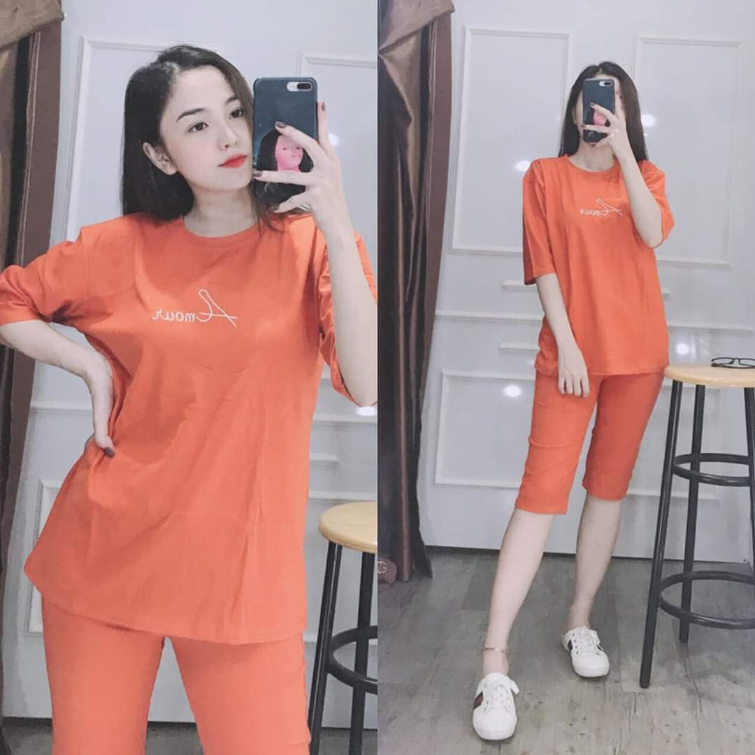 Đồ bộ nữ mặc nhà quần ngố siêu xinh cho chị em kenblock