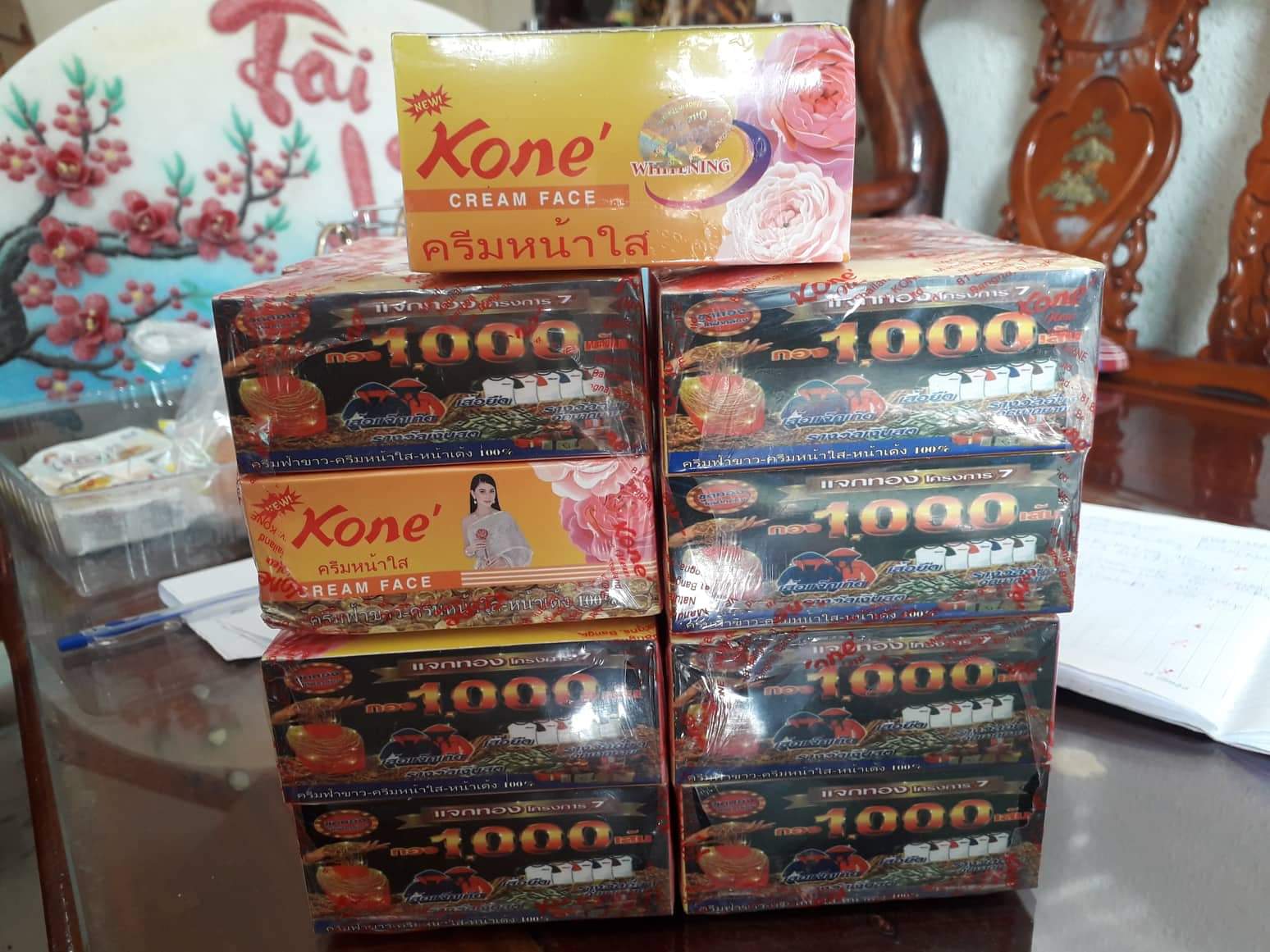 KEM CẶP VÀNG KONE THÁI LAN