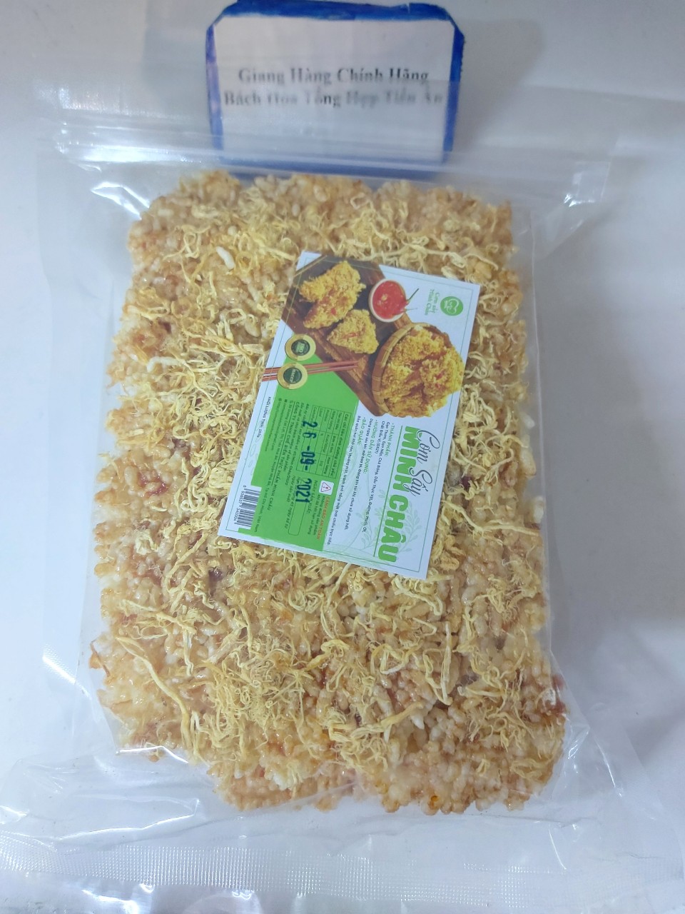 Cơm Sấy Zip Chà Bông Minh Châu  250gr/ bịch