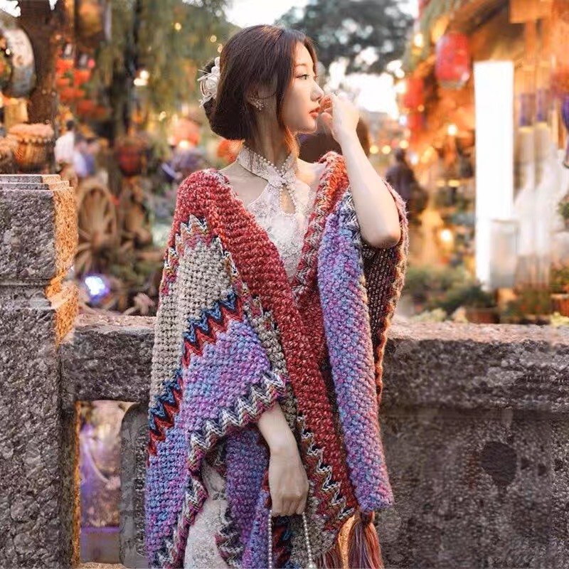 Khăn Choàng Thổ Cẩm Sapa Mã 2