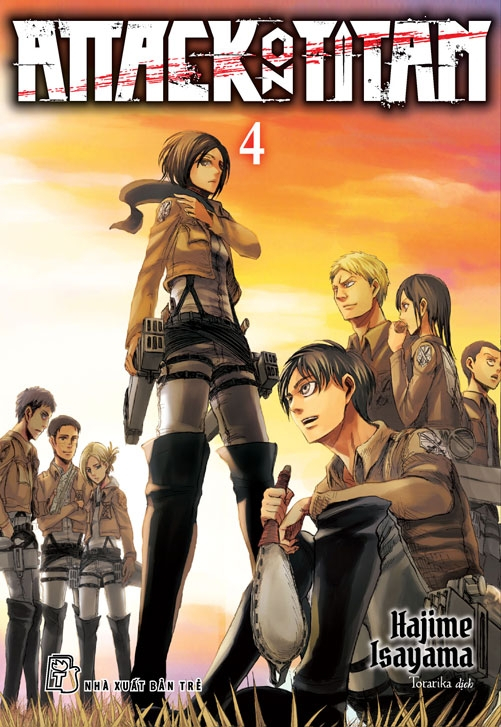 Attack on titan - tập 4