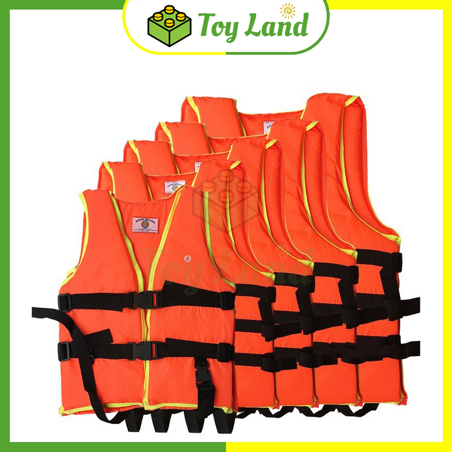 Áo phao bơi cứu hộ nhiều size cho mọi lứa tuổi người lớn trẻ em cao cấp thích hợp đi biển tập bơi