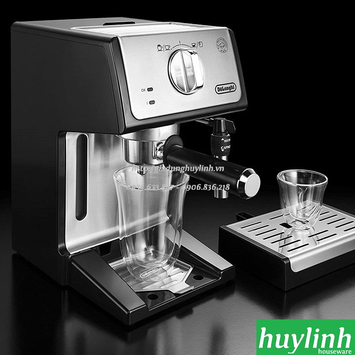 [Trả góp 0%]Máy pha cà phê Delonghi ECP35.31 - 1100W - 15 bar
