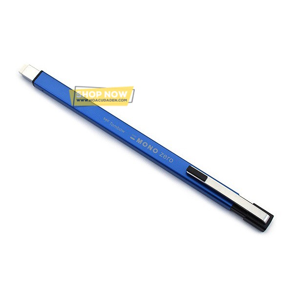 [HCM]Gôm bấm Tombow MONO Zero đầu vuông - Metal (Silver black blue pink)