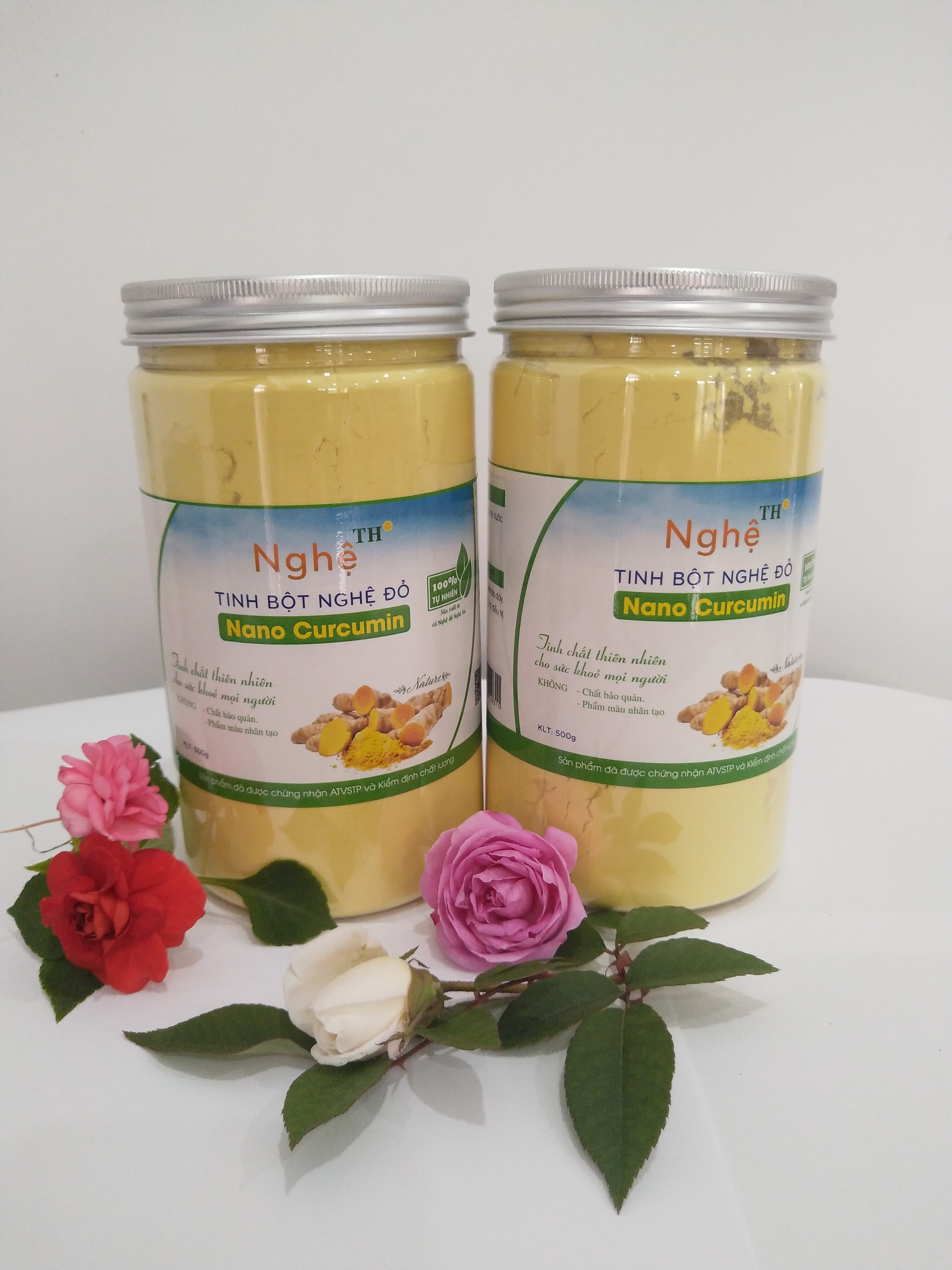 (Free ship nationwide) 4 box starch technology đỏ nano curcumin th pure, delicious 500g