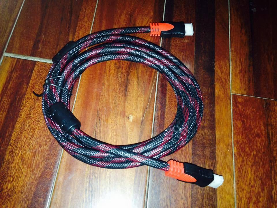 Cáp HDMI bọc lưới tròn dài 1.5m