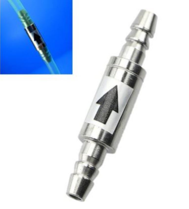 Van 1 chiều Inox dùng cho bình Co2 trong hồ thủy sinh, hồ cá biển