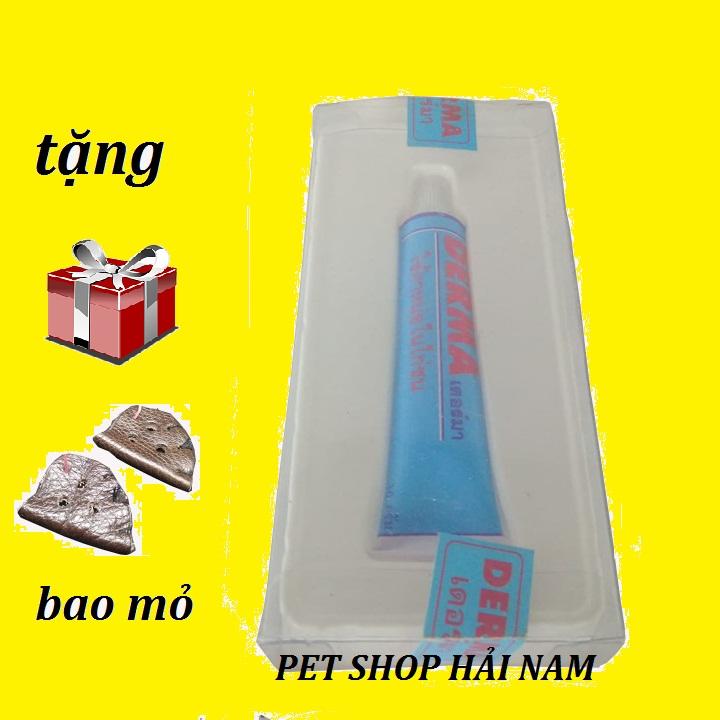Derma [ Combo 2 tuýp x 20g] chữa lậu đế,thối đế cho gà đá- thuốc gà đá