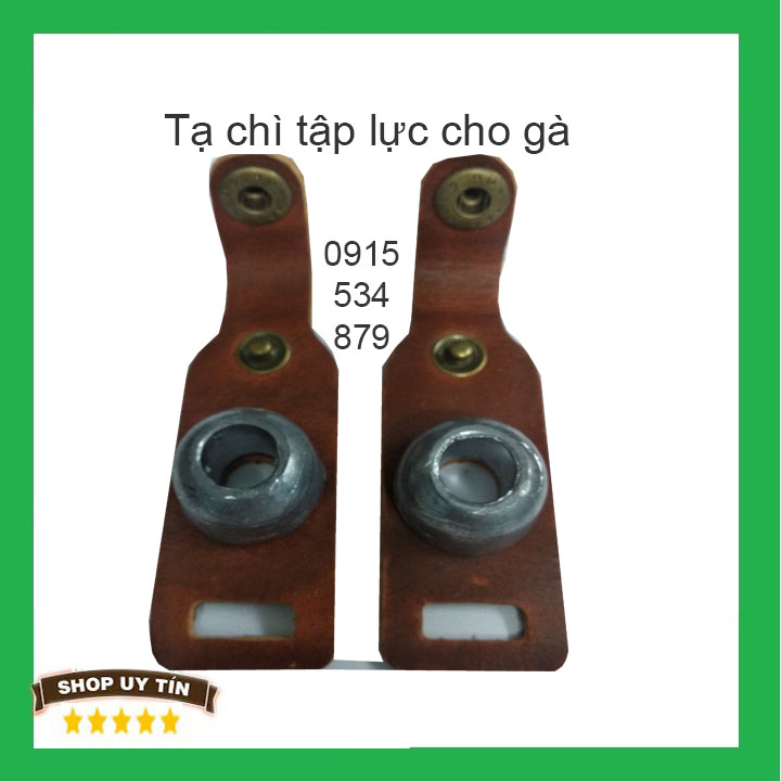 tạ chì đeo chân gà tre gà nòi tập lực150g