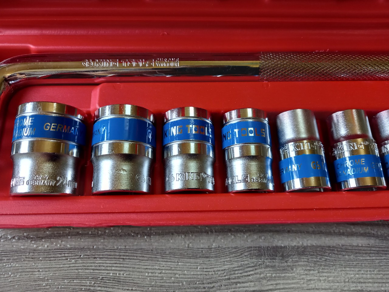 Bộ khẩu 10 chi tiết tay L