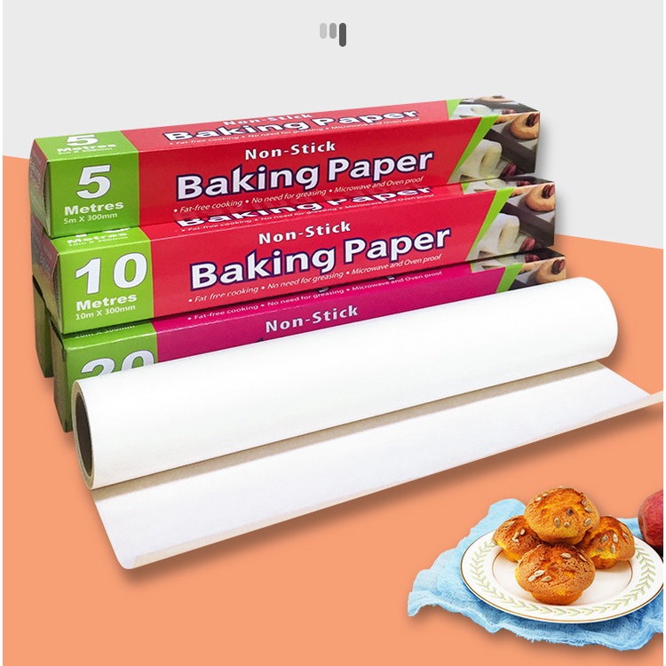 5m/10m baking tissue paper stencils