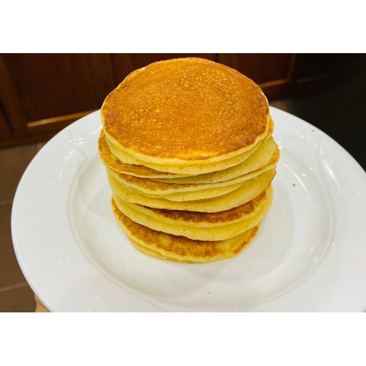 Bột làm bánh Pancake Wakodo cho bé (date 2021)(Bí Ngỗ -Khoai Lang)