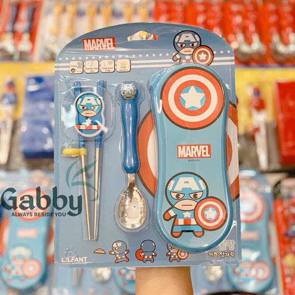 BỘ MUỖNG ĐŨA DISNEY INOX304 (Hình Mickey/ Minnie/ McQueen/ Elsa/ Mike/ Sulley/ Stitch)